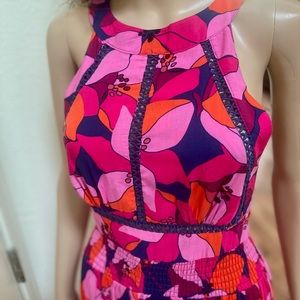 New with tags. Floral Maxi summer dress. Chic, fun and colorful!